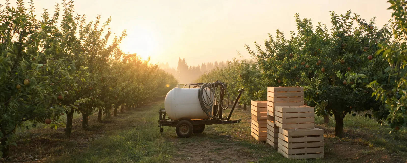 Orchard equipment procurement setting